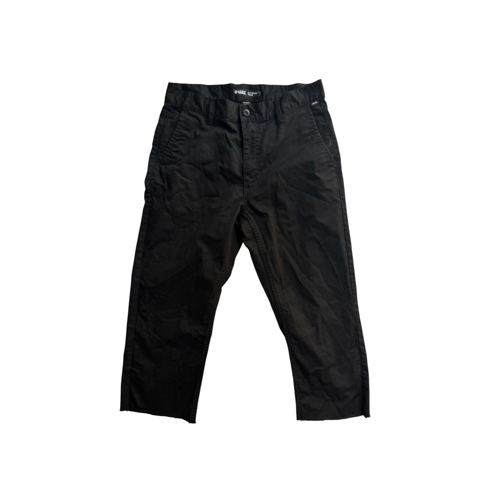 Vans Authentic Chino Pants Black Relaxed Fit Men's Size 30 Skate Casual